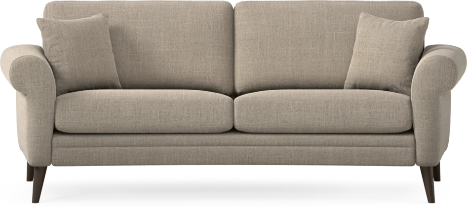 Eden - 2,5-sits soffa svängd - Beige