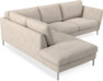Madison Lux - 2-sits soffa med divan vänster - Vit
