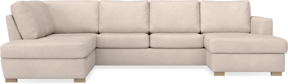 Friday - 3-sits soffa med divan vänster och schäslong höger - Beige