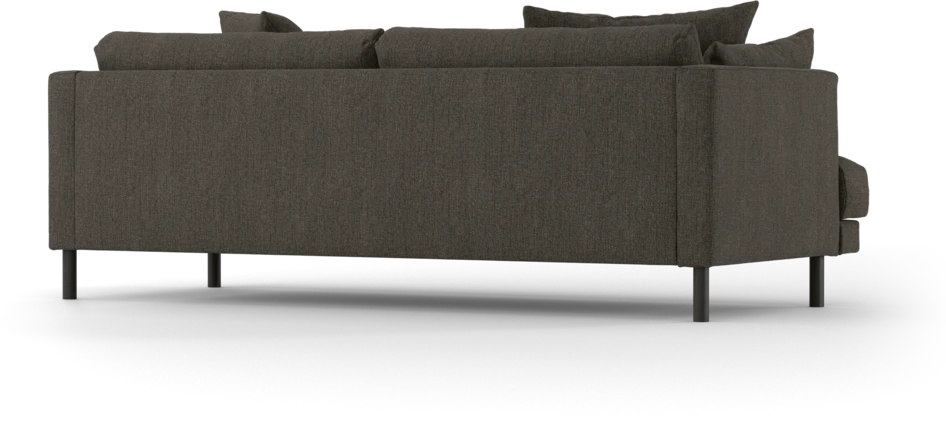 Harper - 3-sits soffa - Brun