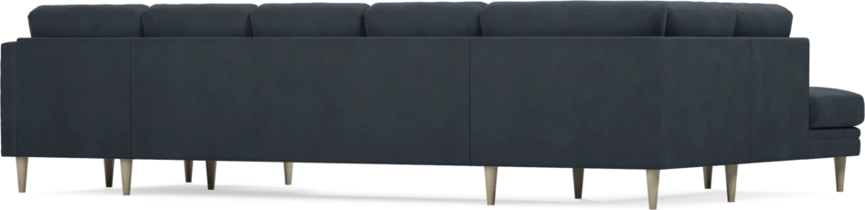 Eden - 3-sits soffa med divan vänster och schäslong höger - Blå