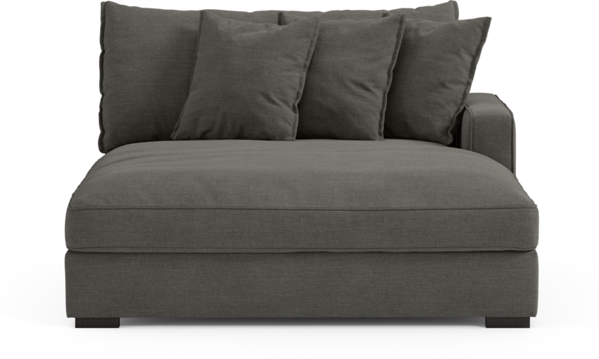 Rossi - Schäslong XL höger - Grå