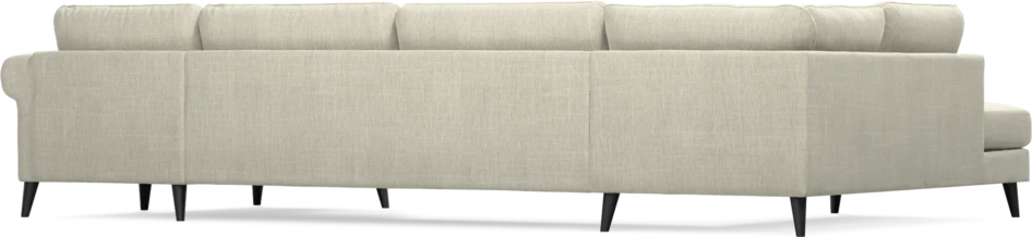 Bridge - 3-sits soffa med divan vänster och schäslong höger - Beige