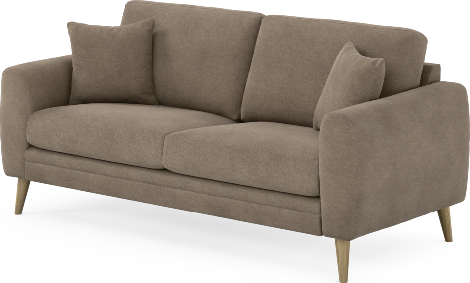 Eden - 2,5-sits soffa - Brun