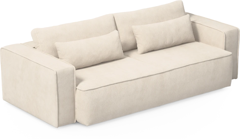 Ide - Bäddsoffa 3-sits - Vit