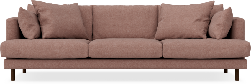 Harper - 4-sits soffa - Rosa