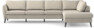 County - 3-sits soffa med divan höger - Beige