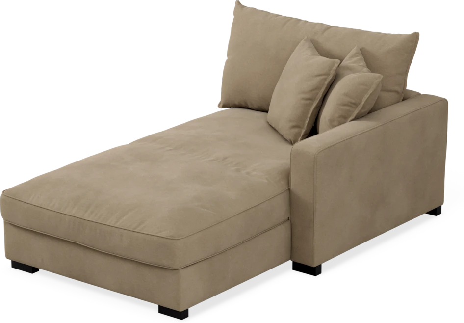 Rossi - Schäslong höger - Beige