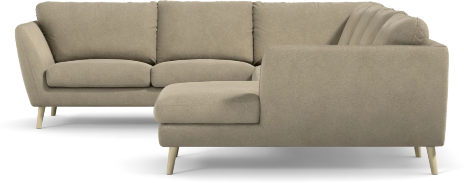 Madison Lux - Hörnsoffa med schäslong höger - Beige