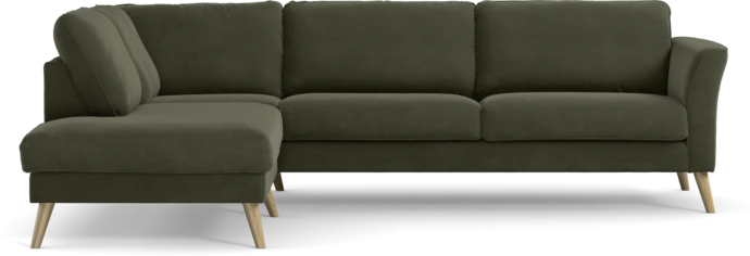 Bridge, 3-sits soffa med divan vänster