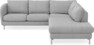 Madison - 2-sits soffa med divan höger - Grå