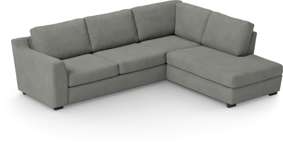 Friday - 2,5-sits soffa med divan höger - Grå