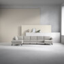 County - 4-sits soffa med divan vänster och schäslong höger - Beige