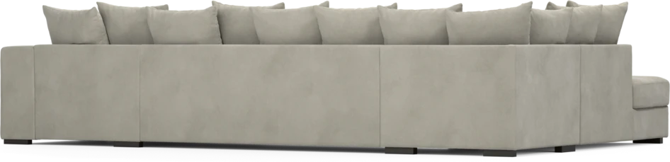 Town - 3-sits soffa med divan vänster och schäslong höger - Grå