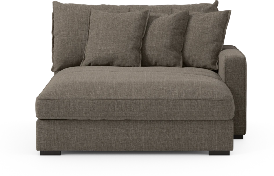 Rossi - Schäslong XL höger - Brun