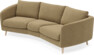 Madison - 3-sits soffa svängd, 70 cm - Brun
