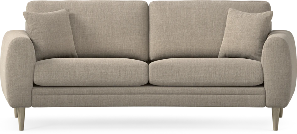 Eden - 2,5-sits soffa svängd - Beige