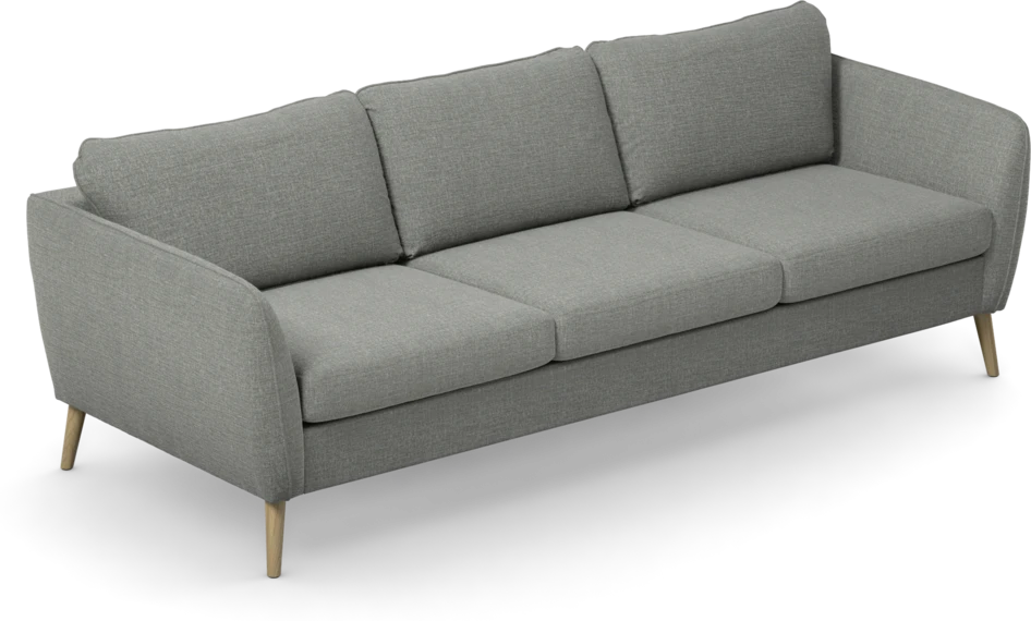 County - 3-sits soffa - Grå