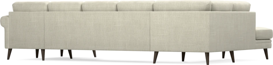 Eden - 3-sits soffa med divan vänster och schäslong höger - Beige