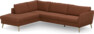 County - 2,5-sits soffa med divan vänster - Orange