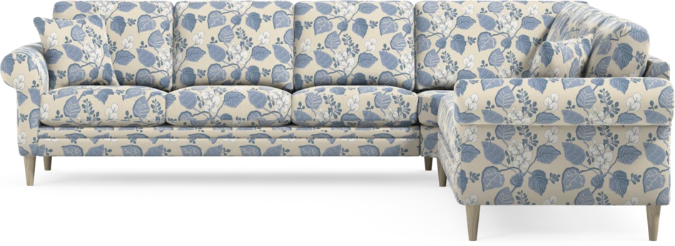 Eden - Hörnsoffa, 3+3-sits - Flerfärgad