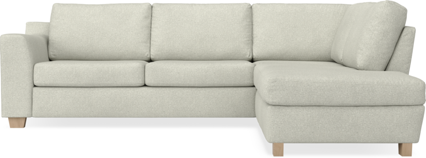 Friday - 2,5-sits soffa med divan höger - Beige