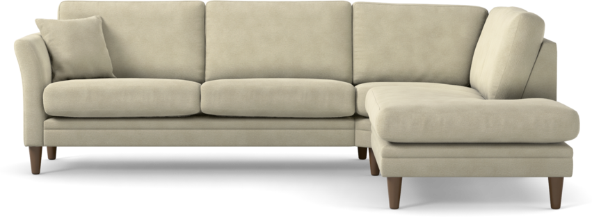 Eden - 2,5-sits soffa med divan - Beige