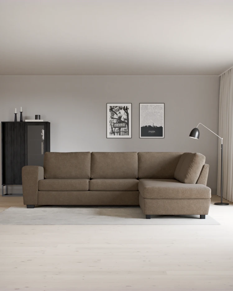 Friday - 2,5-sits soffa med divan höger - inspiration