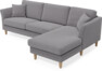Eden - 2,5-sits soffa med schäslong - Grå