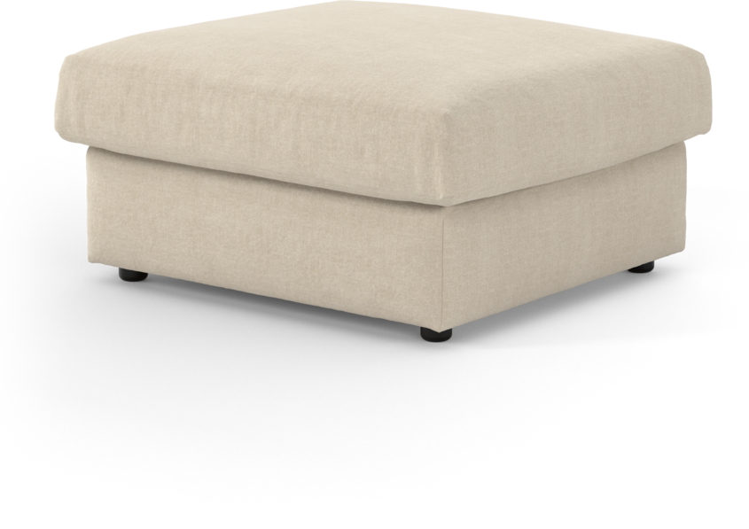 Pieces - Fotpall - Beige