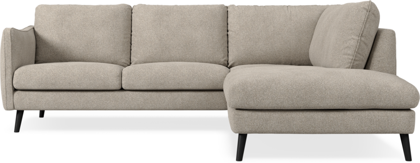 Madison - 2-sits soffa med divan höger - Vit