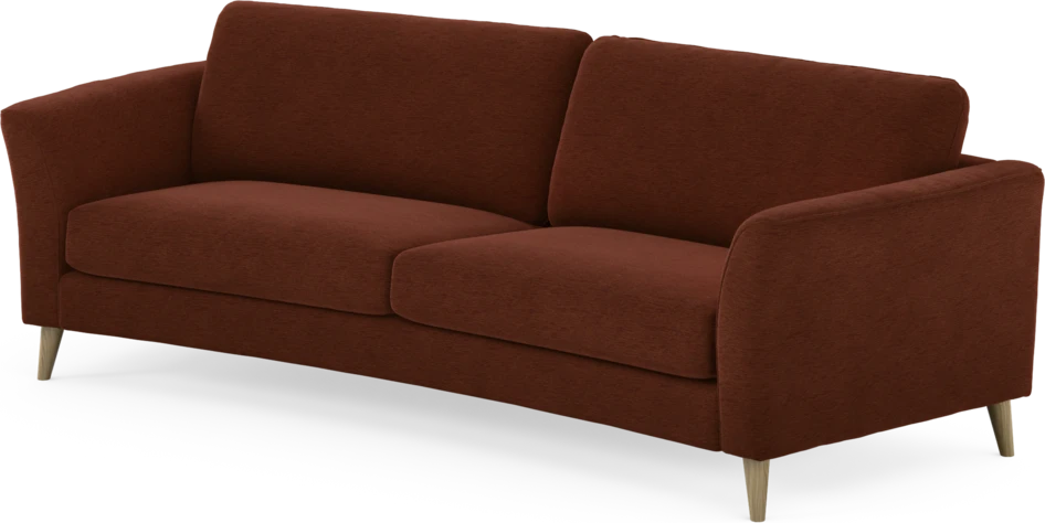 Bridge - 3-sits soffa svängd - Orange
