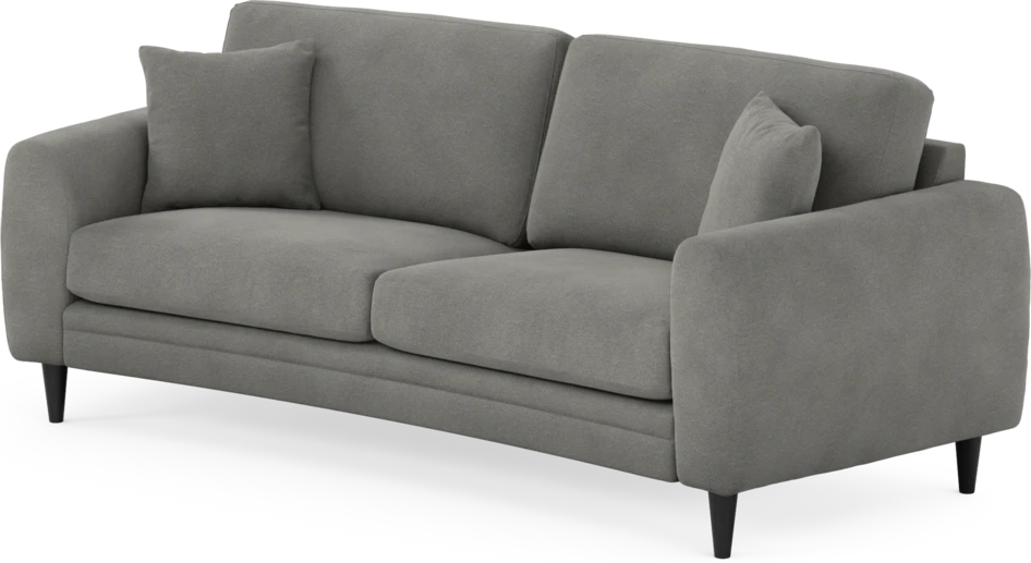Eden - 2,5-sits soffa svängd - Grå