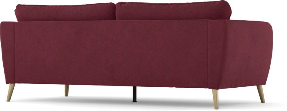 County - 2,5-sits soffa - Röd