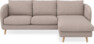 Madison - 2-sits soffa med schäslong höger - Beige