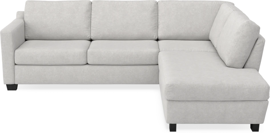 Friday - 2,5-sits soffa med divan höger - Grå