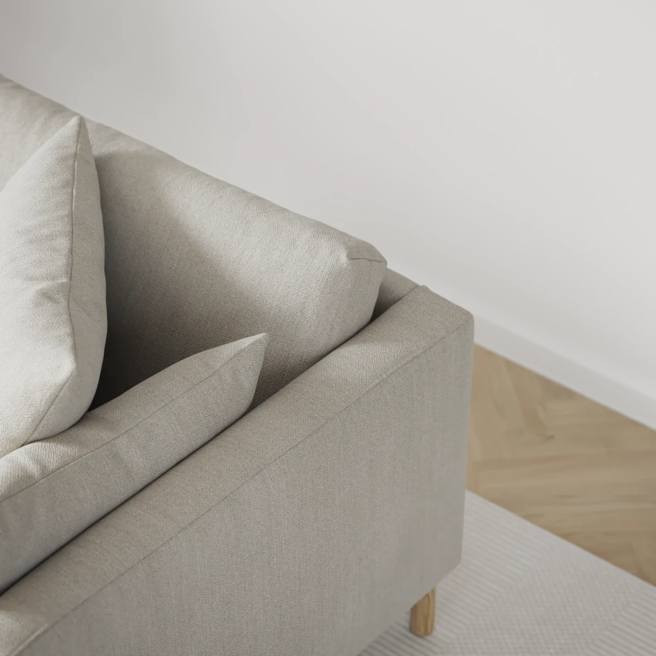 Harper - 3-sits soffa - Beige