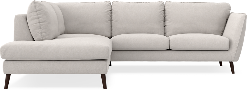 Madison - 2-sits soffa med divan vänster - Grå