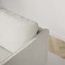 Madison Lux - 2-sits soffa med schäslong vänster - Vit