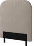 Delux Rundad - Sänggavel, 90-210 cm - Beige