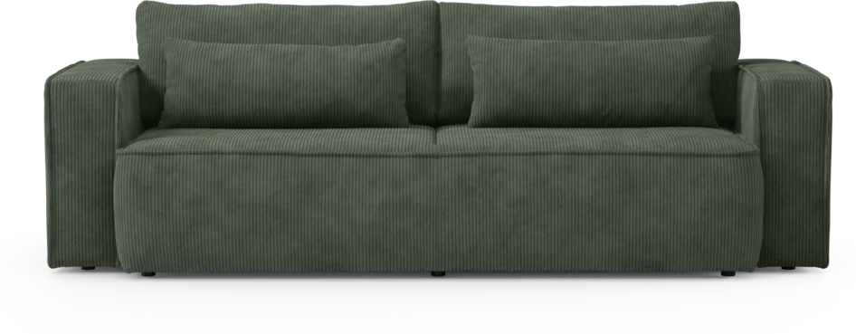 Ide - Bäddsoffa 3-sits - Grön