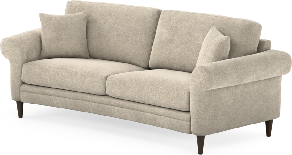 Eden - 2,5-sits soffa svängd - Beige