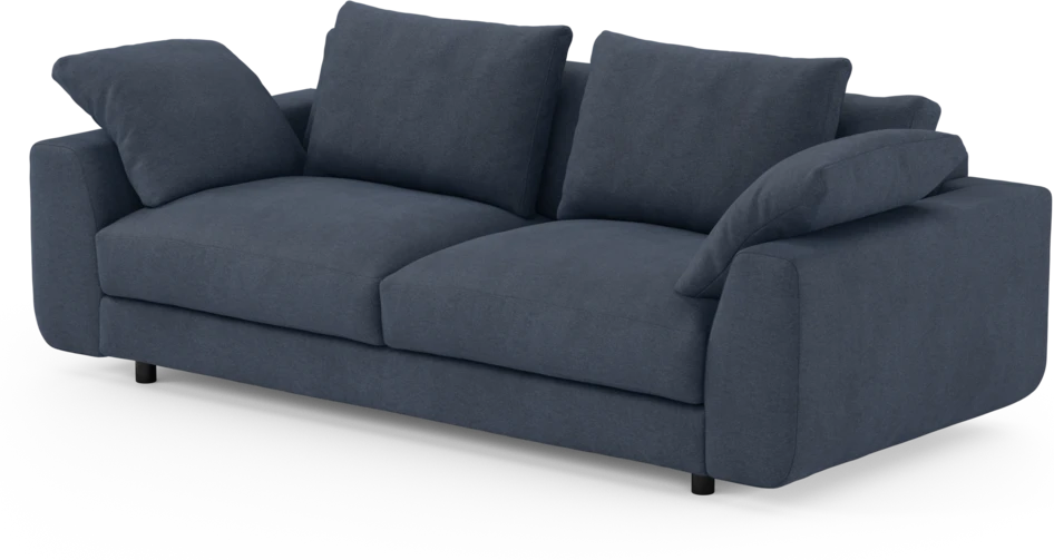 Amie - 3-sits soffa - Blå