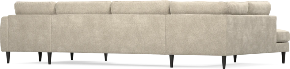 Bridge - 3-sits soffa med divan vänster och schäslong höger - Beige