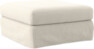 Willow - Fotpall, med kappa - Beige