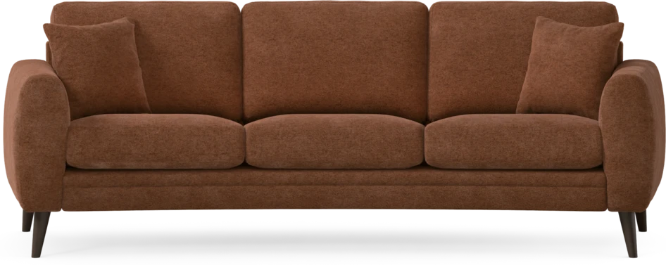 Eden - 3-sits soffa svängd - Orange
