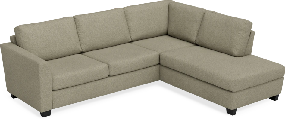 Friday - 2,5-sits soffa med divan höger - Beige