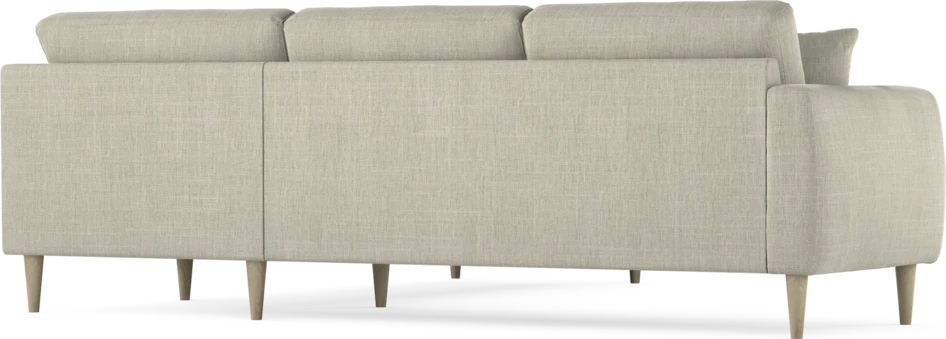 Eden - Hörnsoffa, 2,5+2,5-sits - Beige