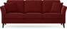 Eden - 3-sits soffa - Röd