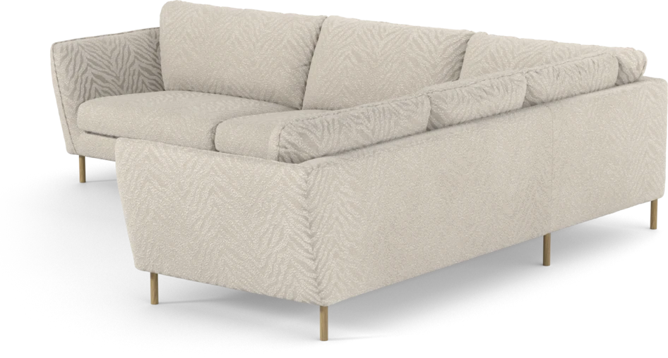 Madison Lux - Hörnsoffa 3+2-sits, hörn 1 - Vit
